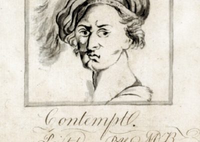 drawing titled Contempt