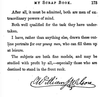 Wilson autograph