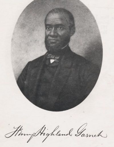 Portrait of Henry Highland Garnett