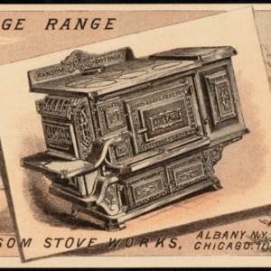 A trade card