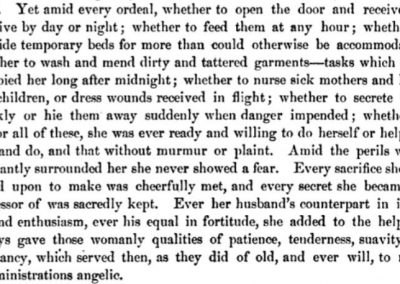 Excerpt about Letitia Still's Hospitality