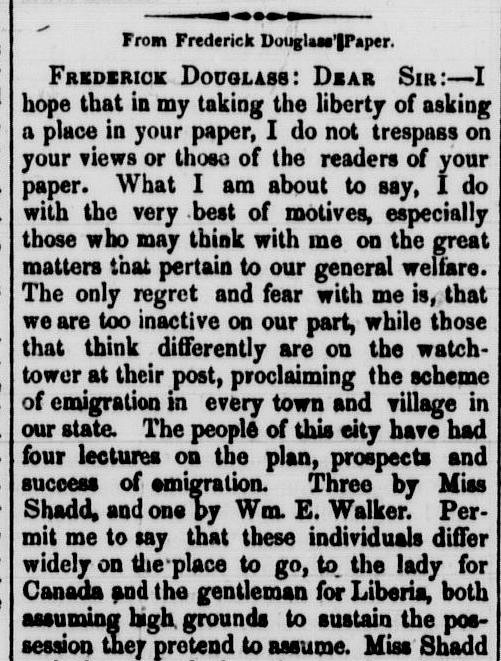published letter