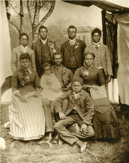 Photo portrait of family