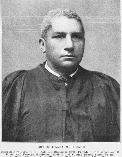 portrait of Bishop Henry M. Turner