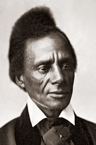 Daguerreotype of Charles Lenox Remond, ca. 1851-1856. Photographer: Samuel Broadbent. Image courtesy of Boston Public Library via Wikimedia Commons. Head and shoulders portrait.