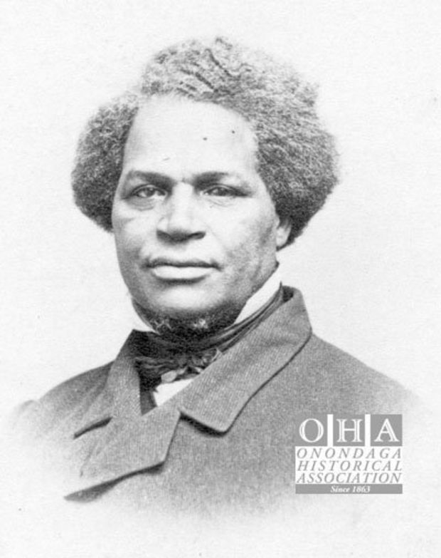 Portrait of Jermain Loguen. Image courtesy of Onondaga Historical Association. Shows Loguen later in life.