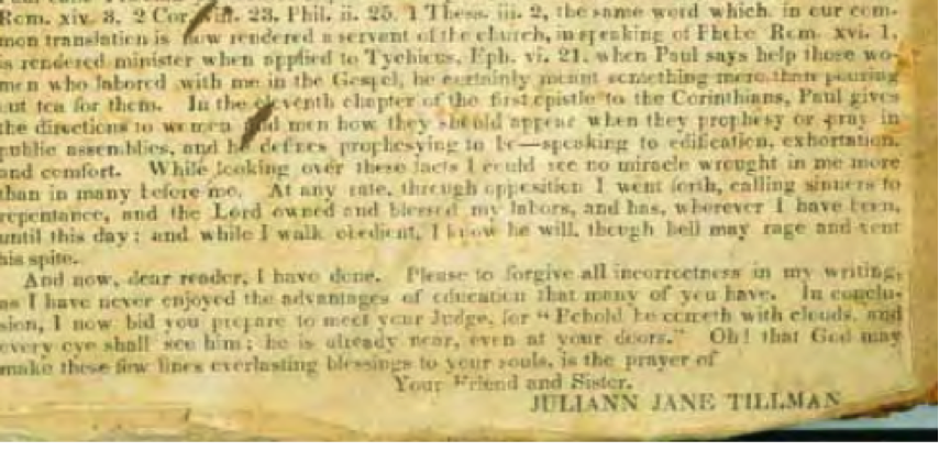 Scanned image of bible