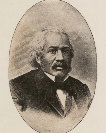 Black and white portrait of Dr. James McCune Smith