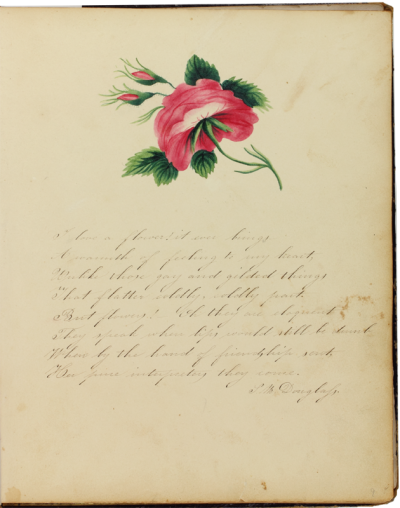 water color painting of a flower