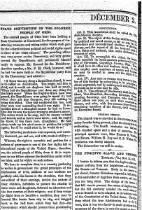 Black and white newspaper clipping