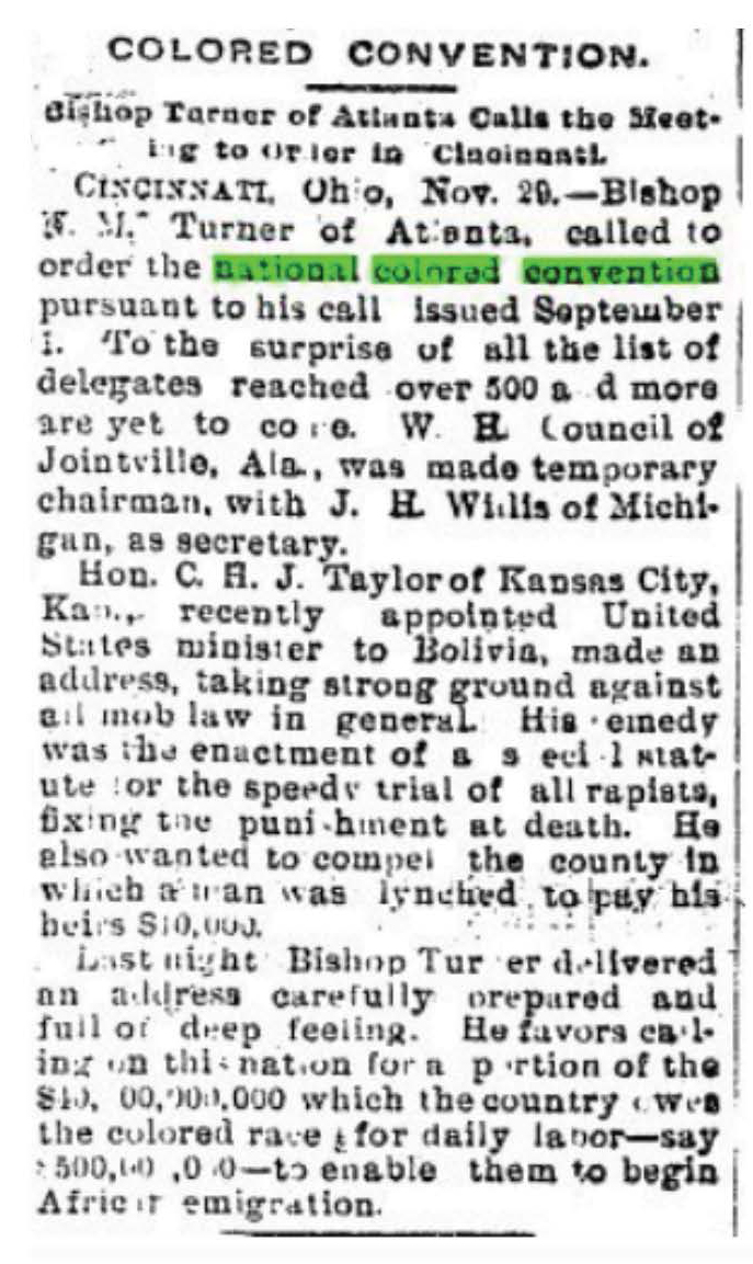 scan of newspaper clipping