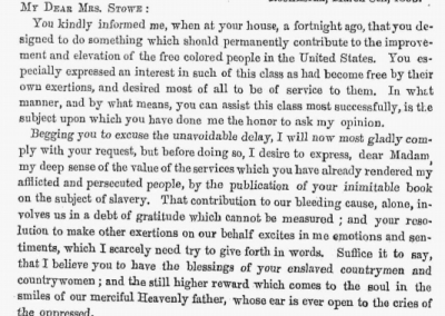 Scan of newspaper clipping Frederick Douglass Paper