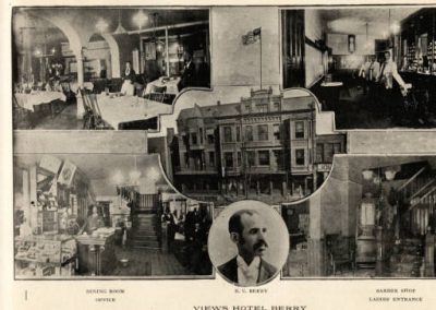 Scan of advertisement for hotel